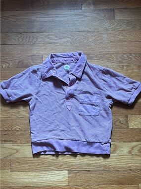 BDG Lavender Polo-Style Kids Top
